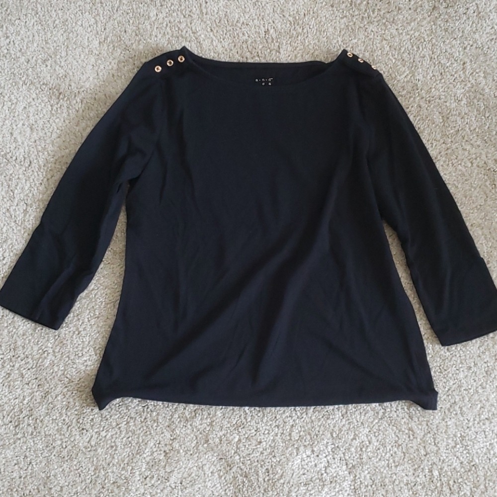 A New Day blouse.  Size Large. 3/4 sleeves